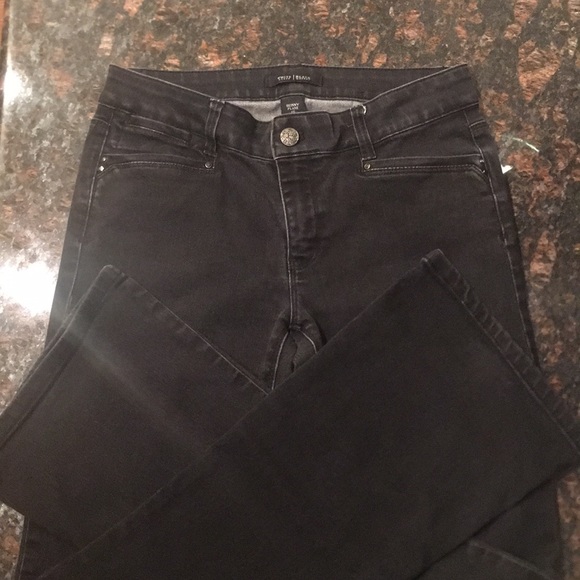 black jeans with diamonds